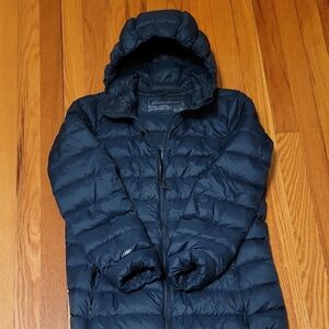 Eddie Bauer Navy Puffer Jacket